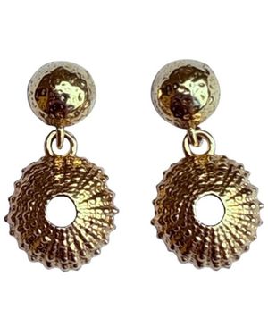 Larsuu Sea Halo Earrings - Metallic