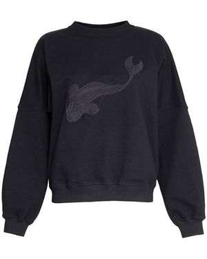 Audrey Vallens Spades 2 Sweatshirt - Blue
