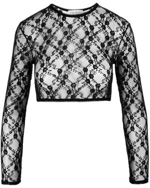 Ioana Ciolacu Brody Crop Top - Black