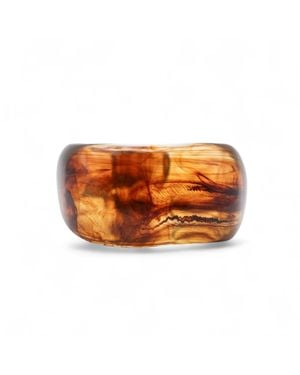 Miss Cecilia Amber Drift Bangle - Orange