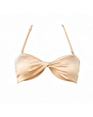 Belletage Swimwear The Razorback Top - Natural