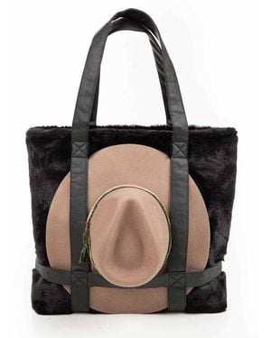 Sidney Byron Winter Suncatcher Marlo Tote And Pouch - Black