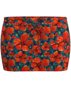 Blackbough Swim Paloma Mini Skirt Paradise Blooms - Red
