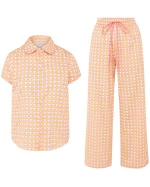 Love Letters X Zahra Pajama - Pink