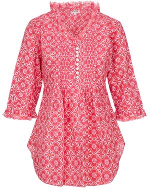 At Last Cotton Sophie Shirt - Pink