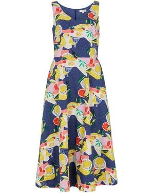 Emily and Fin Margot Picnic Party Dress - Blue