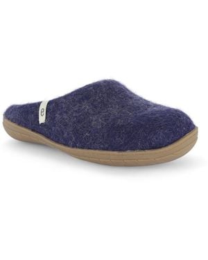 Egos Rubber Sole Slipper - Blue