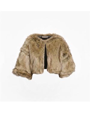 Love and Nostalgia Little Fur Coat - Natural