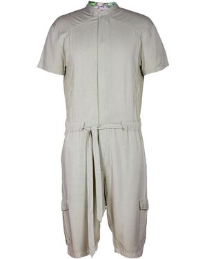 carlton jones Cargo Romper - Grey