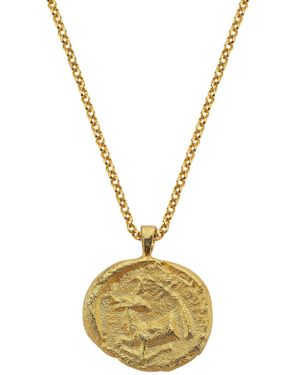 ASSUWA Ephesus Plated Ancient Coin Necklace - Metallic