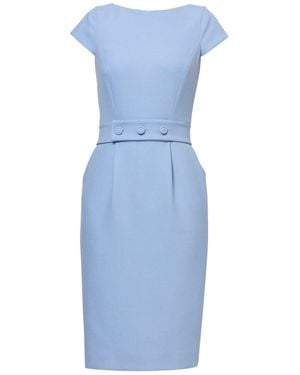 Helen Mcalinden Bianca Sky Dress - Blue