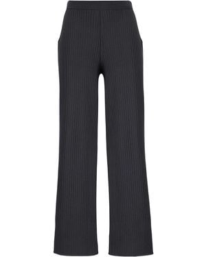 SALANIDA Vera Ribbed Trousers - Blue