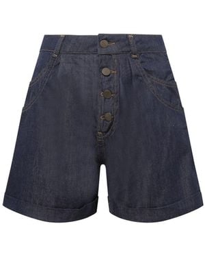 Cótier Denim Coastal Breeze Shorts - Blue