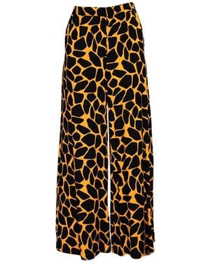 ARTISTA Terra Printed Palazzo Pants - Natural