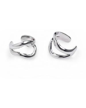 Miss Cecilia Flow Ear Cuff - Metallic