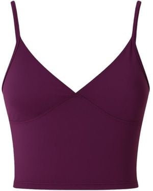 Altra Volta Essential Stretch Bralette Top - Purple
