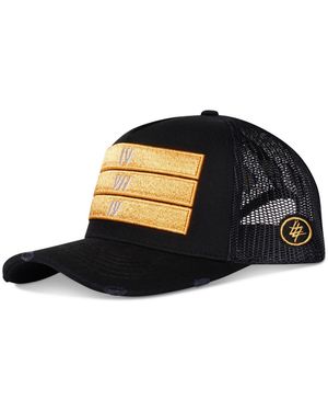 474 co 474 3 Bars Trucker Hat - Black