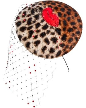 Victoria Grant Leopard Lips - Red