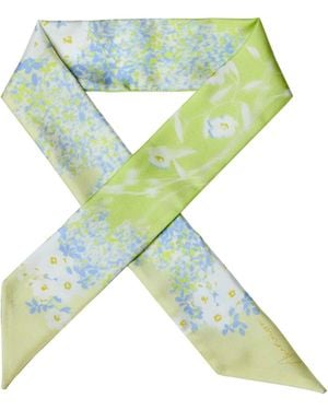 Ana Maison A Heart Reflected Twilly Scarf - Green