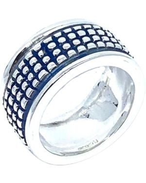 Tg-Jewellery by Tamara Gervasio Crocodile Ring Enamel - Blue