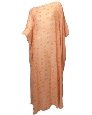 Julia Clancey Madam Olympia Fondant Georgette Kaftan - White