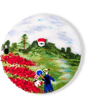 Heartfelt Layers Monet Poppy Fields - Green