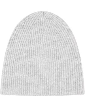Loop Cashmere Cashmere Beanie - White