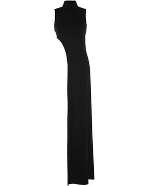 Khéla the Label Stay Mad Asymmetric Top - Black