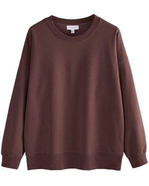 Supesu Cubby Sweater, Oversized - Brown