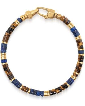 Nialaya Earth Royale Heishi Bracelet - Metallic