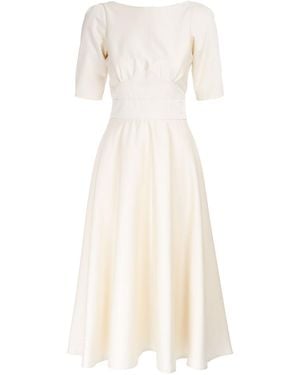Sofia Tsereteli Satin Bliss Dress - White
