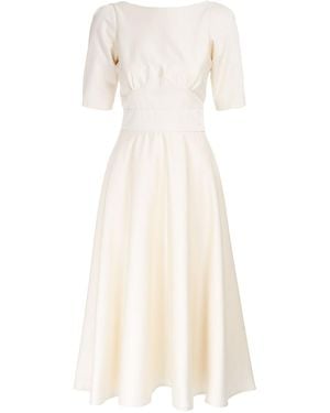 Sofia Tsereteli Satin Bliss Dress - White