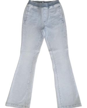 Circular Path Calista Terry Pull On Jean - Blue