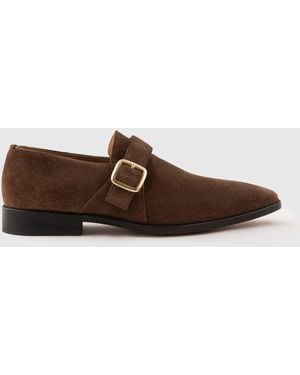 Mariano Shoes Nisa Suede Loafer - Brown