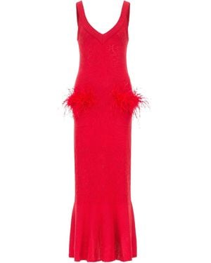 Andreeva Cherry Knit Dress - Red