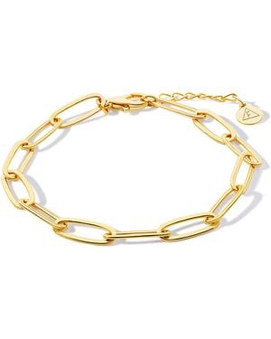 Formation Co. Jewellery Alice Paperclip Bracelet - Metallic