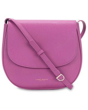 CAMPO MARZIO Roma 1933 Kym Saddle Bag - Purple