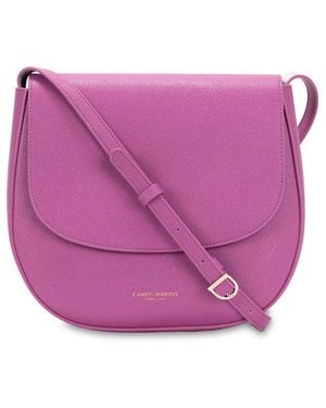 CAMPO MARZIO Roma 1933 Kym Saddle Bag - Purple