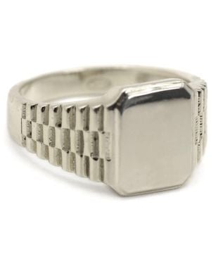 VicStoneNYC Fine Jewelry Signet Ring - White