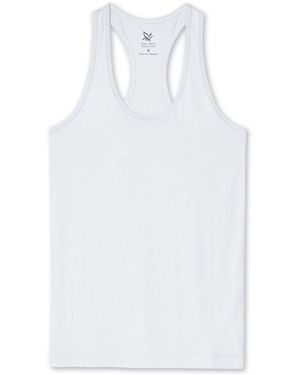 On/Off Essentials Bamboo Scoop Neck Tank - White