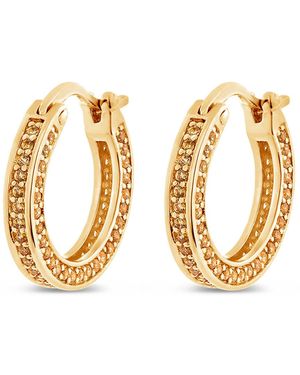 SALLY SKOUFIS Boundless Earrings With Made Cz Diamond Stimulant - Metallic