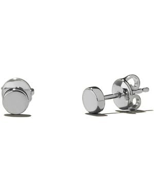 Onia Round Studs - Metallic