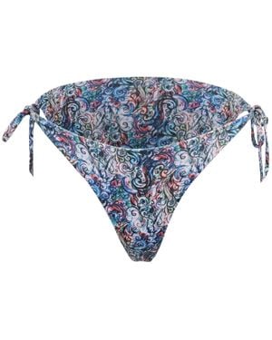 Morrato Bali Claudia Bikini Bottom Wave Dooble - Blue