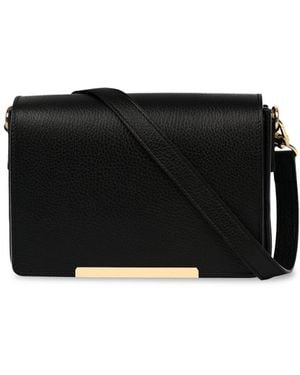 Apatchy London The Newbury Leather Crossbody Bag - Black