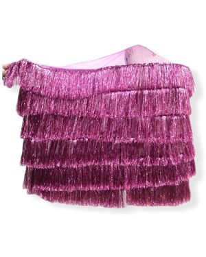 Julia Clancey Luxe Lady Mini Pink Frou - Purple