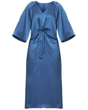 Helen Mcalinden Ailbhe Storm Dress - Blue