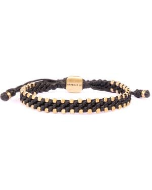 Harbour Uk Brass & Rope Bracelet For Harrogate Connection - Brown