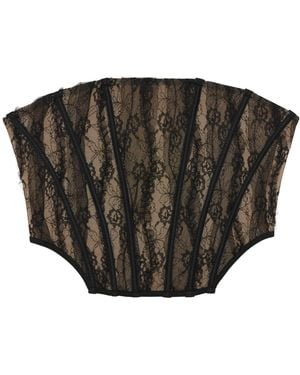 Perilla Lingerie Palermo Corset - Black