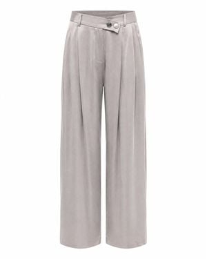 Mirimalist Loose Maxi Pants - White