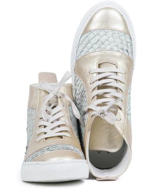 Mioona Fisu Hi Top Sneakers - White
